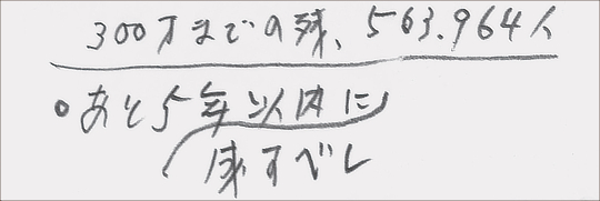 浅井先生が令和５年７月末に書き置かれたご筆記
